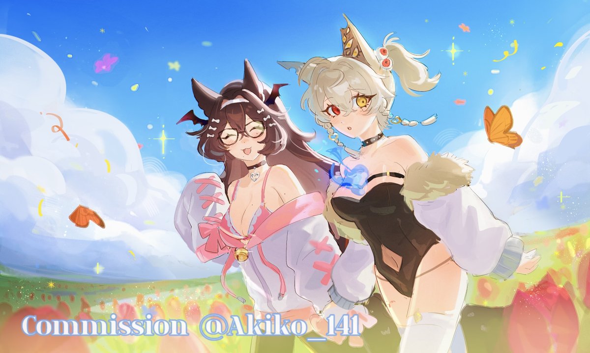 Akiko_141_cms's tweet photo. #VGenComm for @kittyp3rl 🌷✨ https://t.co/y2847of1PQ