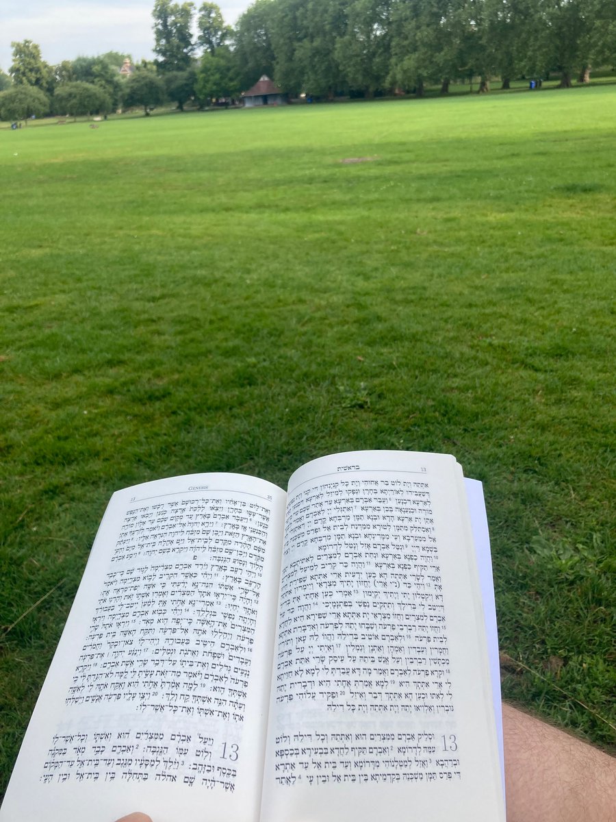 Ben_Rae's tweet photo. Summer mornings in Cambridge working my way through Targum Onkelos
@TimothyALeePub #BibleReaders https://t.co/xfHe3uw1XE