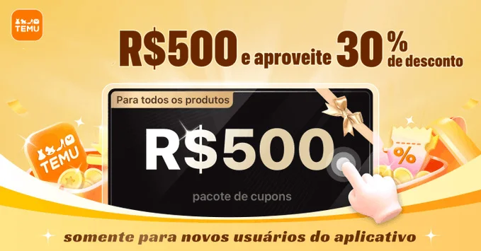 gatunopromos's tweet image. 📢🚨ATENÇÃO: VOCÊ QUE PERDEU OS R$ 500 DE LANÇAMENTO DA TEMU NO BRASIL..

A campanha não vai durar muito, vale pegar os cupons mesmo que não vá usar agora! 

deixa um like pra ajudar a gatuna💕👍

🔗 temu.to/m/u9nkou1eq6m