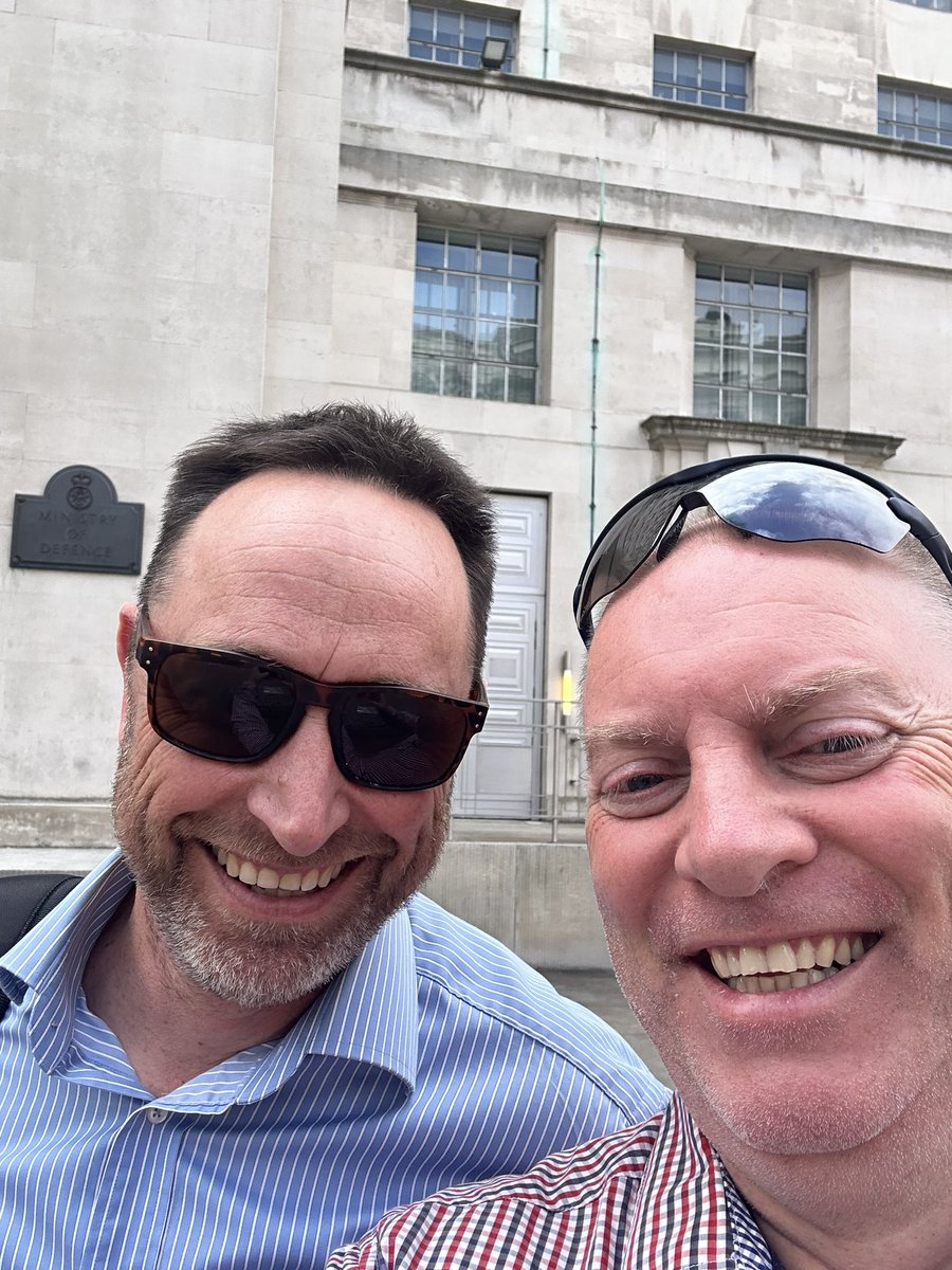 maccads's tweet image. People AND time make relationships - always a pleasure @LtCarlSteedman whereever we are @royalnavalassociation