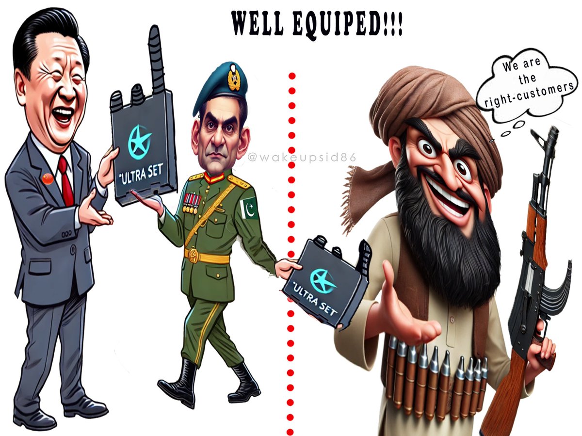 monk_sid86's tweet photo. Chinese equipment supplied to Pak Army landed in Kashmir with Pakistan sponsored terrorist. https://t.co/1lge5W9v5t https://t.co/feTxyGzKnl