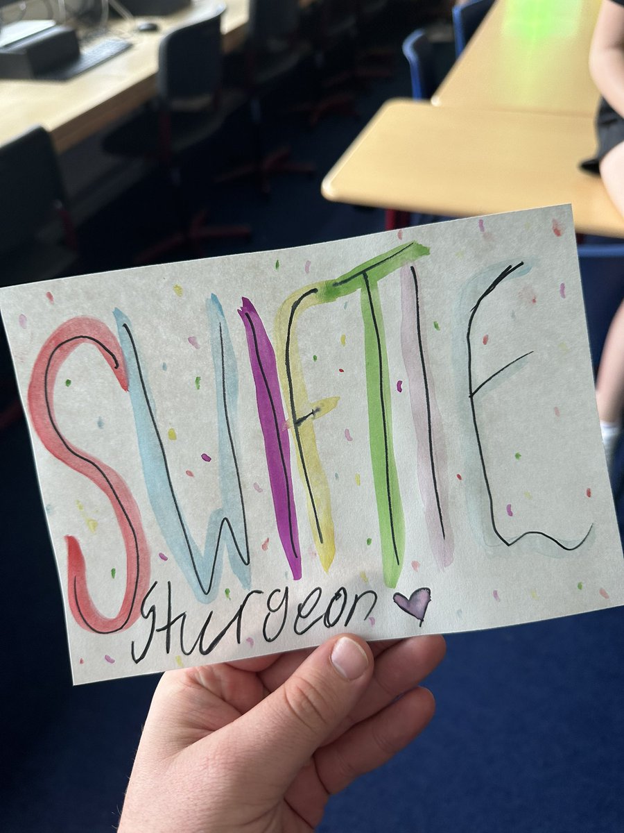 An emotional last day at Hillpark - I’ve had a brilliant year here with amazing pupils and just as wonderful colleagues. 

It’s a sad farewell, but summer is very much needed! Excited for my new adventure in August.