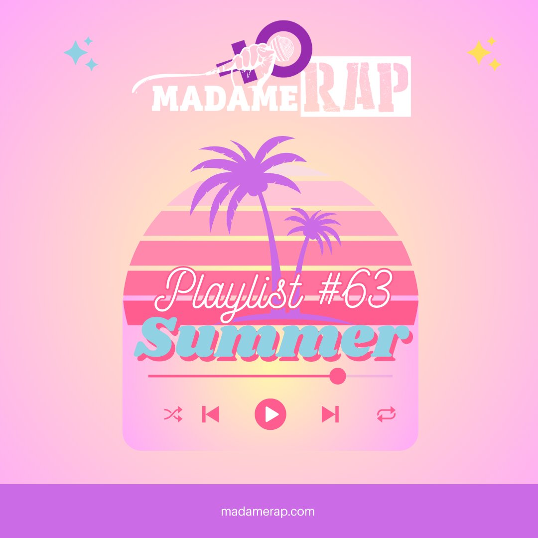 madame_rap's tweet photo. 🎧♀️🏳️‍🌈 Notre playlist de l’été est dispo avec 20 titres de #rappeuses &amp; rappeurs·euses LGBT+!
🇪🇸Nuestra playlist del verano está disponible con 20 temas de raperas/raperxs #LGTBQI+
🇺🇸Our summer playlist is out with 20 tracks from female &amp; LGBTQIA+ rappers
https://t.co/s2xRLx6MRI https://t.co/nLrFipX0wO