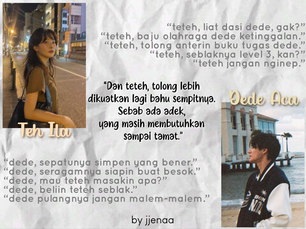 Harus kuat sampai tamat.

Jeno ft. Seulgi siblings au.

Written by jjenaa.