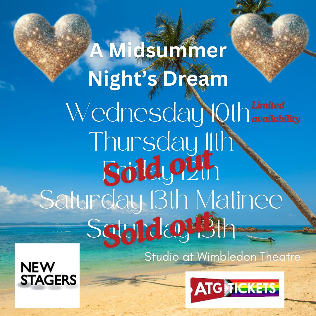 newstagers's tweet image. It is what it is… Tickets are selling very quickly for New Stagers, A Midsummer Night’s Dream. Extra matinee has now been added to keep up with demand #BestSummerEver Newstagers.co.uk
