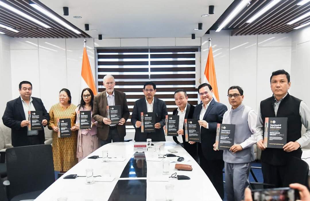 MLwithConrad's tweet image. Our HCM Shri. @SangmaConrad  launched the Chief Minister’s Research Grant (CMRG) today! 🚀 This fantastic initiative is set to boost high-quality research in Meghalaya, aligning with our state's development goals and pushing us forward. #CMRG #ResearchGrant #Innovation