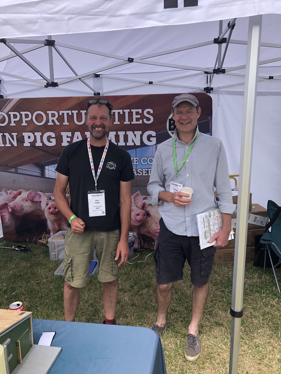 Well all sorts turn up to the stand <a href="/BQPPigs/">BQPPigs</a> stand E42