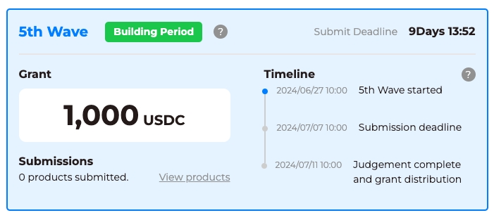 Xenea_jp's tweet image. WaveHack Globalの #CROSSVALUEChain 4th Wave の審査が完了し助成金が付与されました✨

素晴らしいプロダクトを提出されたプロジェクトの皆様、おめでとうございます🎉

そして5th Waveがスタート✨共に、CROSSVALUE Chainエコシステムを拡大しましょう🌎

詳細👉：app.akindo.io/wave-hacks/83G…