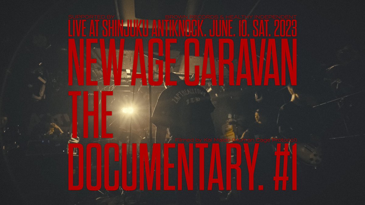 NEWAGECREATION_'s tweet photo. 【CARAVAN #1】ドキュメンタリー動画公開

遅くなりましたが、遂に本編動画公開💬

ライブはもちろんのこと、メンバーへのインタビューも加わった、見応え十分なドキュメンタリー映像に。

最高の映像は@humancagepro 
当日の様子を空気感までパッケージ。

https://t.co/AOXN6eM7zX https://t.co/9dUNFdjPDJ