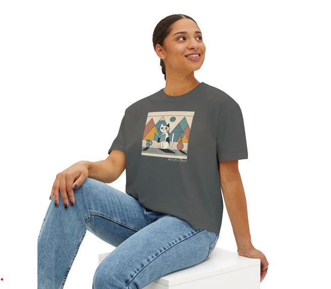 creativemeow17's tweet photo. 🎨🐾Unleash your inner artist ! Embrace the whimsical world of Dadaism and let your style stand out. 
Visit: https://t.co/Dsk07FlvIu
Perfect for cat lovers and art enthusiasts alike! 🐱🖌️ 
#CreativeMeowBoutique #Dadaism #ArtisticPaws #CatFashion #WearableArt #cats #CatsLover https://t.co/1qQJ4WVy5M