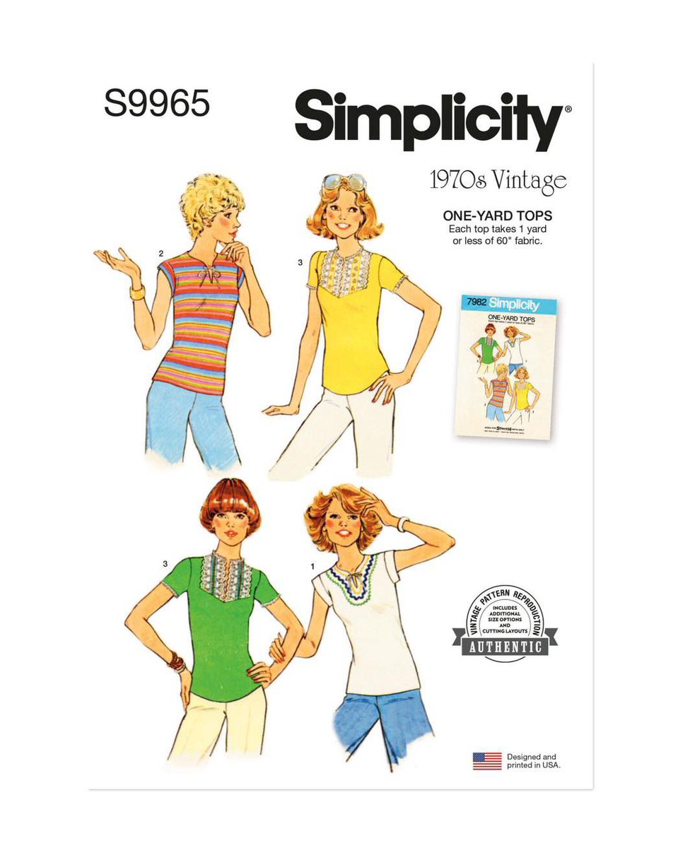 remnanthouseuk's tweet image. New Season Simplicity Patterns, perfect vintage top sewing pattern for summer
#sewingpattern #simplicity #simplicitypatterns #sewingpatterns #handmade #greatbritishsewingbee #sewingshop #dressmaking #dressmaterial #onlinefabricshop
remnanthousefabric.co.uk/product/simpli…