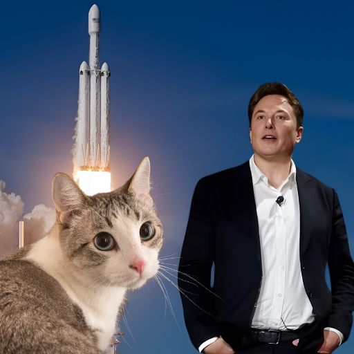 FirstGoogleCat's tweet photo. take $ichi to be the first cat on the moon pls @elonmusk? https://t.co/yg2KTF6778