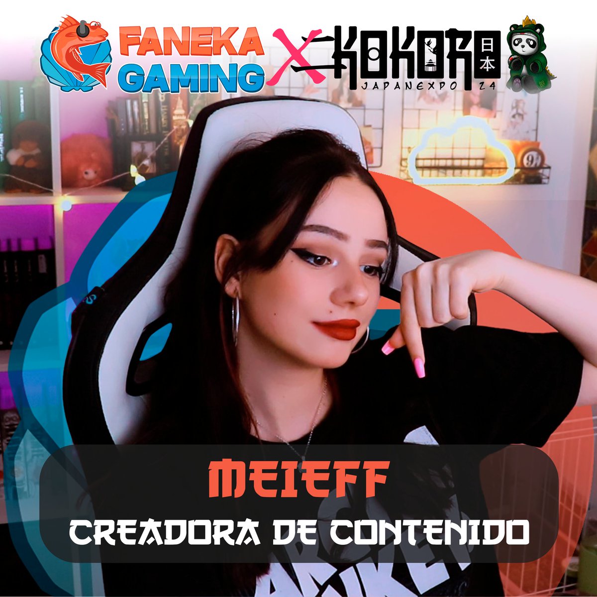 ¿A que no sabéis quién va a estar en #kokorojapanexpo en #Vigo la semana que viene? 

<a href="/Elesky25/">Elesky 🦋 エレスキー</a> <a href="/_CamilaDam_/">KADnita</a> <a href="/meieff/">mei | alba c. bonachera</a> <a href="/SandraCabeza/">GX Leviathan</a>