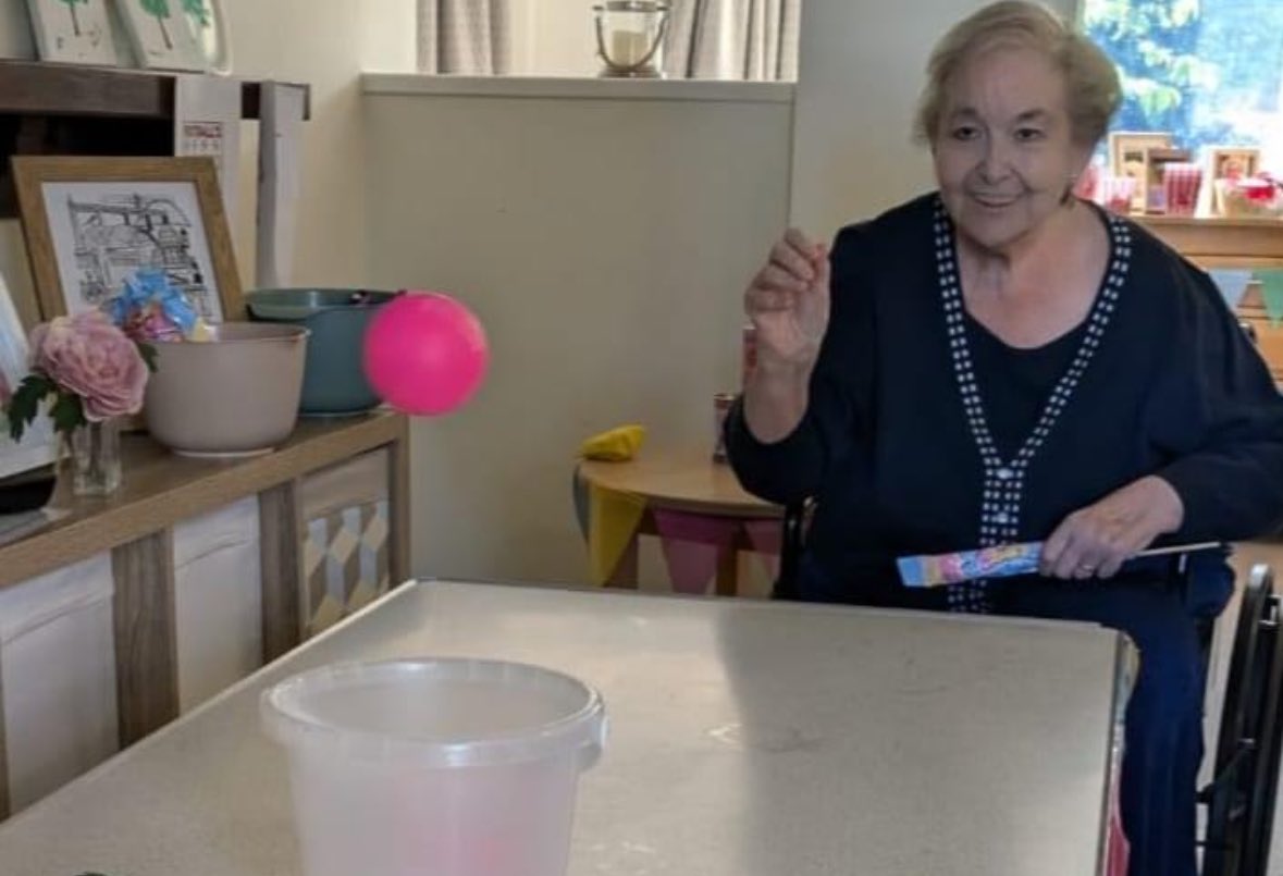 The Hoppings has arrived back on the Town Moor, and has also arrived at Cranlea🎪We reminisced on memories of the beloved Newcastle tradition by playing our own funfair games and eating candyfloss!🎠🎡lots of memories and stories shared💜<a href="/AnchorLaterLife/">Anchor</a>