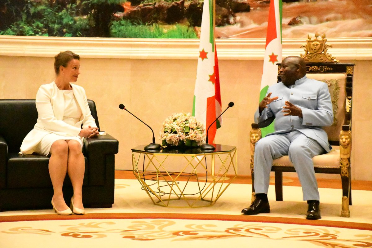 ABPInfos's tweet photo. Mme Maria Theresa #Zitting, nouvel ambassadeur de la #Finland au #Burundi https://t.co/B1iYTm8UbD