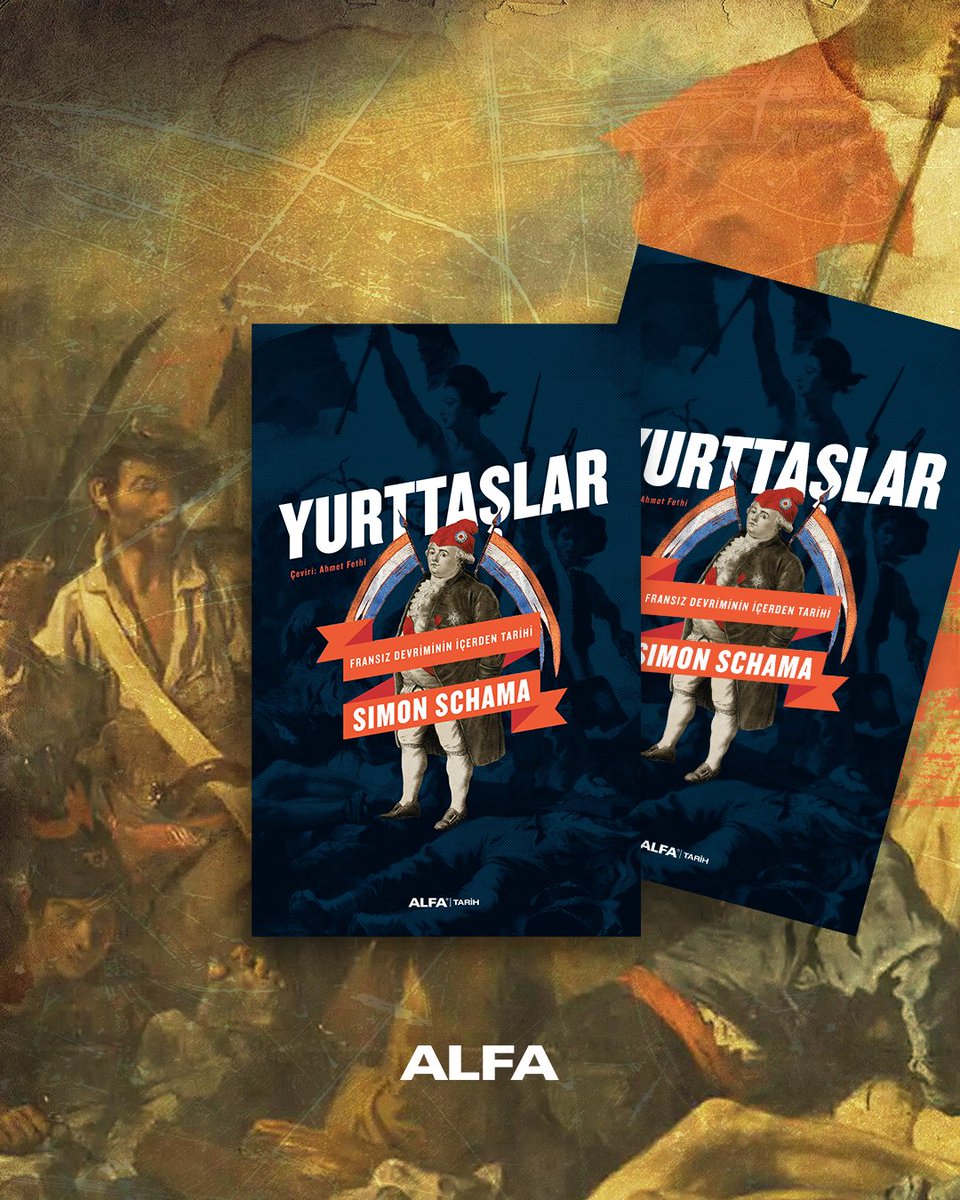 alfakitap's tweet photo. #Yurttaşlar 📚
“Aniden tebalara artık Yurttaşlar olduğu söylendi.... Bu nedenle 1789'ın vaatleri yerine getirilmeden önce bu Yurttaş-olmayanların kökünü kazımak zorunluydu.”
Simon Schama'dan "Yurttaşlar" kitap satılan her yerde. 🌿
Çeviri: Ahmet Fethi
#AlfaKitap #SimonSchama https://t.co/maxAl63LIA