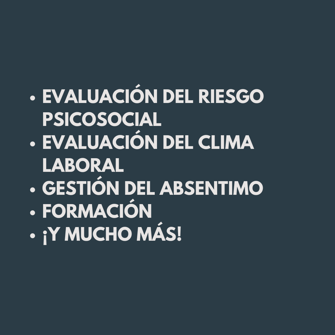 HumanasSO's tweet photo. Te proponemos empezar por estos tres servicios: ◾Evaluación del riesgo psicosocial 
◾Evaluación del clima laboral 
◾Gestión del absentismo 

➡️ Además, como un primer pequeño paso, puedes elegir entre nuestras 27 formaciones https://t.co/BKBWiu477n