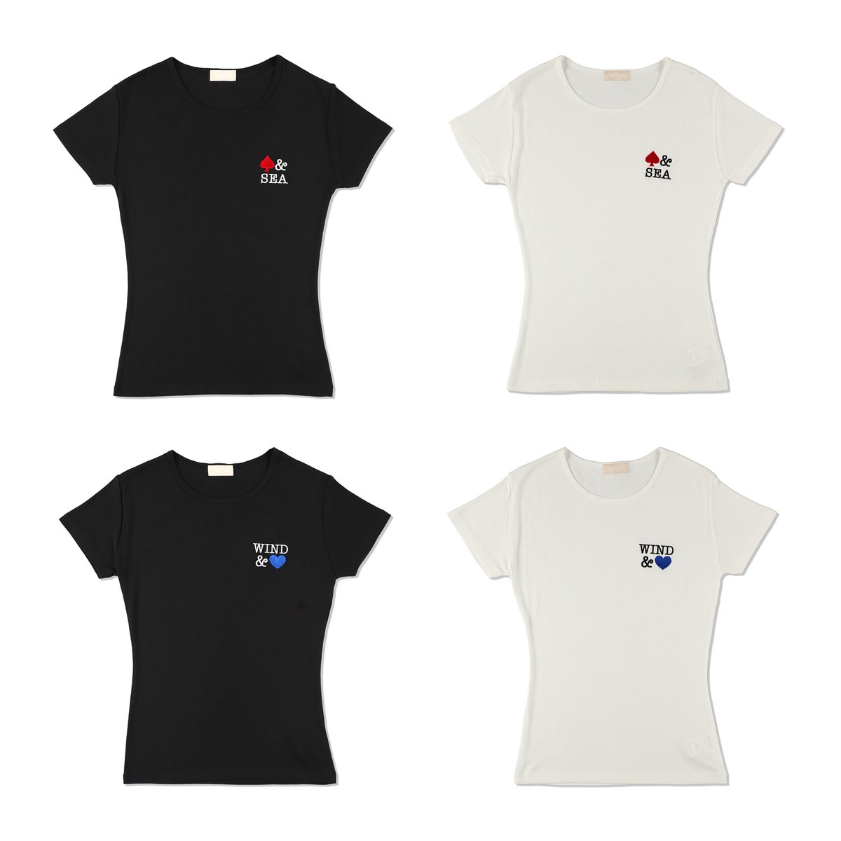 Wind and Sea ハート　ロゴTシャツ HEART TEE – WIND AND SEA