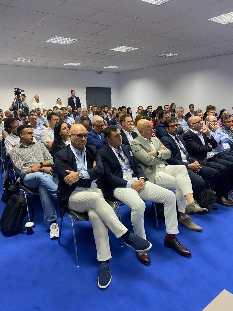 OrcaAInfo's tweet photo. What a turnout at the Orca AI and DeepSea Technologies session at hashtag#Posidonia2024! 

Thank you for everyone who came to gain insights into hashtag#AI and hashtag#connectivity and their role in fueling hashtag#maritime's hashtag#digitaltransformation https://t.co/HDc9q1xaBG