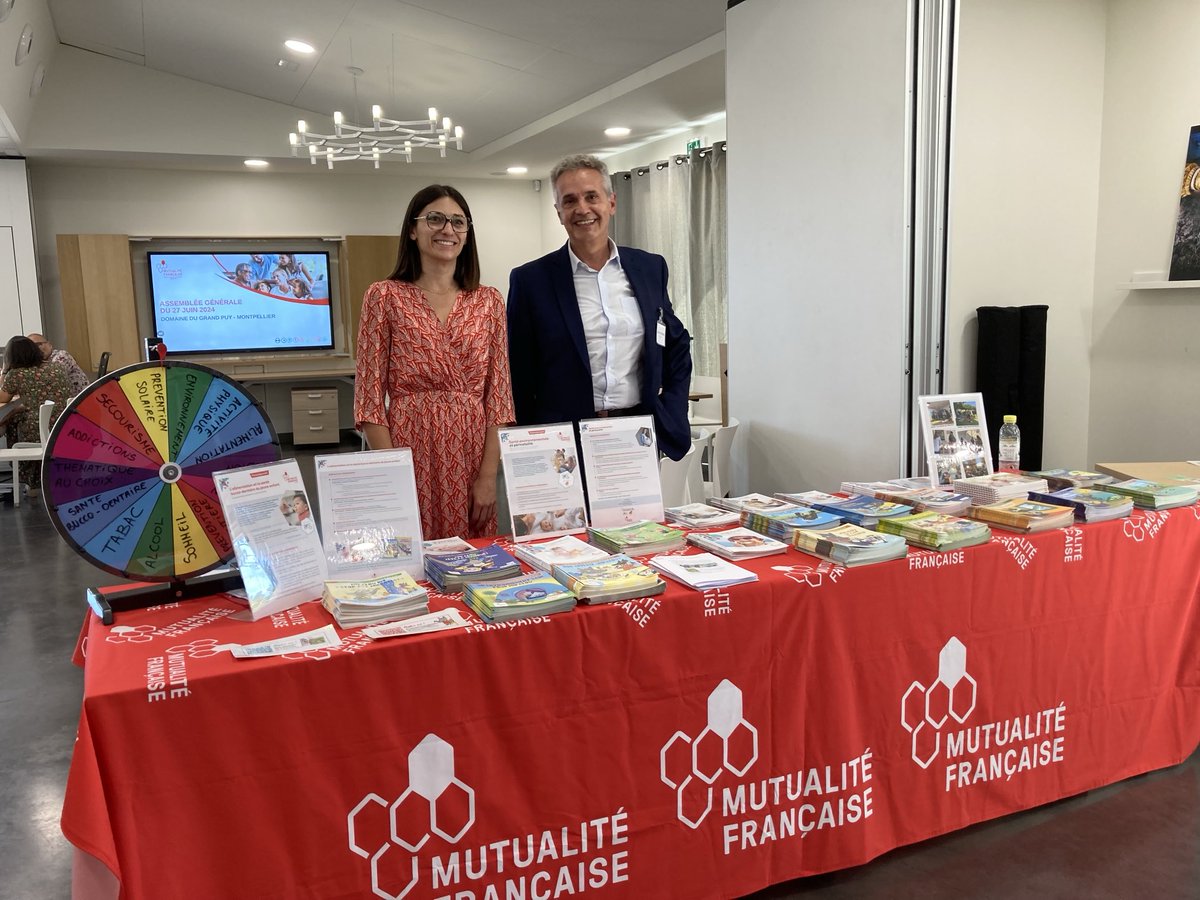 evejaumes's tweet photo. @MutGrandSud fait aujourd’hui son #AssembleeGenerale à @montpellier_ @MutOccitanie @MandrouJustine sont ravies de proposer un stand de #prevention #sante @BernardCreissen #TeamMut https://t.co/XxD4R797HT