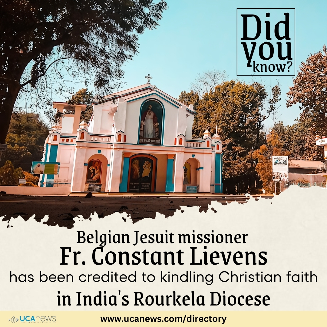 ucanindia's tweet image. Read more: bit.ly/4boSK8u

#JesuitMission #ChristianFaith #RourkelaDiocese #FrConstantLievens #indiamission #Church #CatholicChurch #faith #Christianity #History #HistoryMatters #facts #FactsMatters