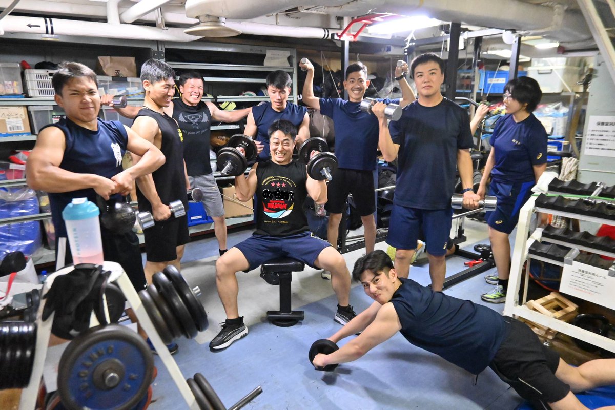 実習幹部通信】 #実習幹部 の敏腕トレーナーによる #かしま 筋トレ講座