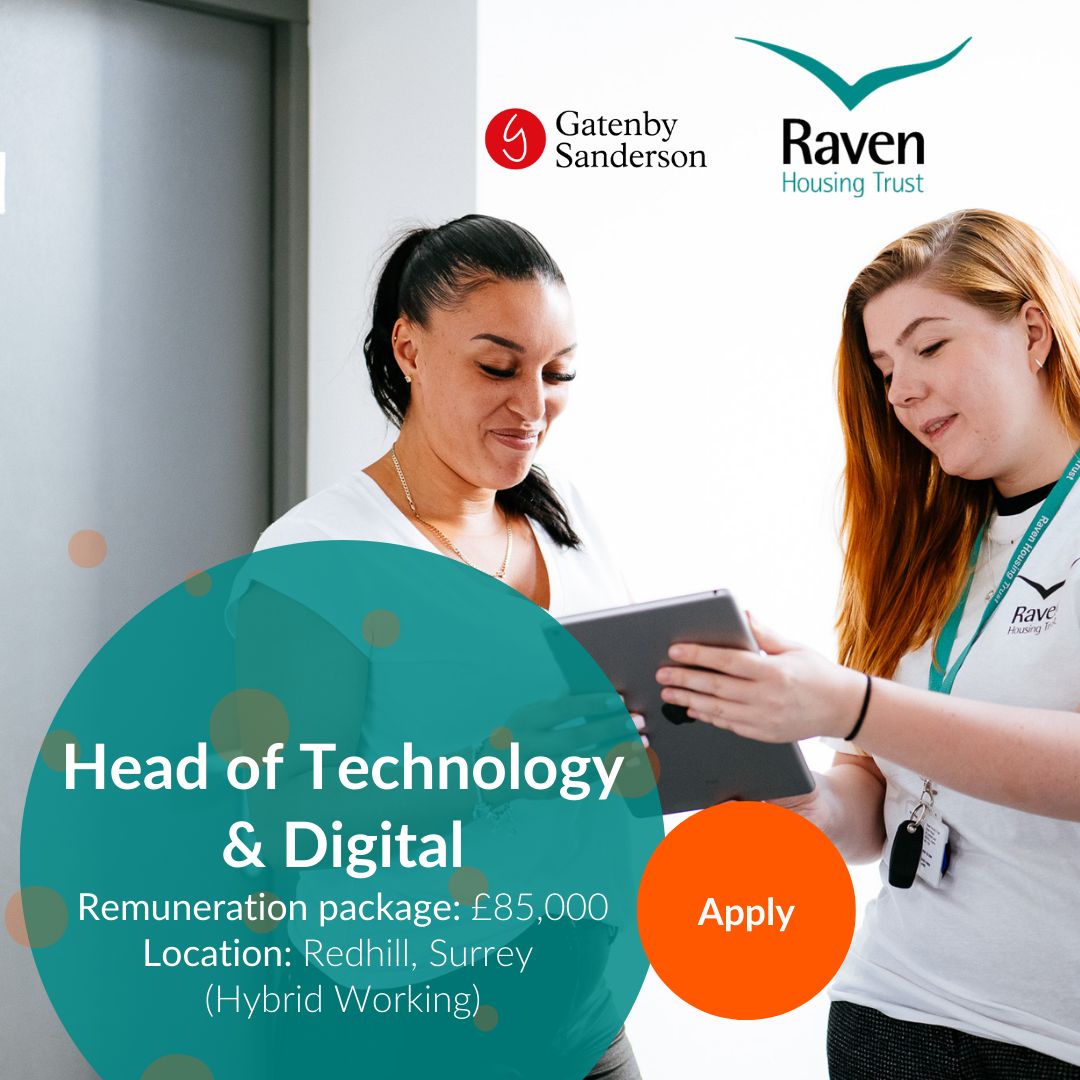 GatenbyS's tweet image. Raven Housing Trust is seeking a new Head of Technology &amp;amp; Digital who will lead the next phase of Raven&apos;s digital plans and IT operations.

Click here to learn more or to apply: gatenbysanderson.com/job/GSe111864/…
#Housing #HeadOfTech...