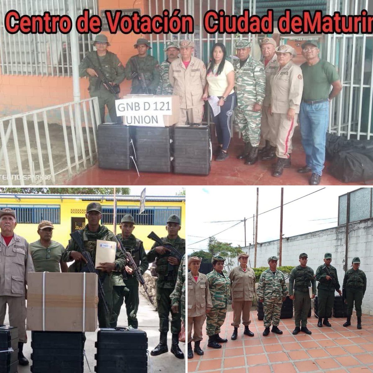 Redi_andes's tweet photo. RT || GJ. @dhernandezlarez #FANB garantizando el resguardo, traslado, seguridad y custodia a los requerimientos del @cneesvzla de acuerdo al cronograma electoral.

#IntegrarEsVencer https://t.co/ykQiRP6HLx