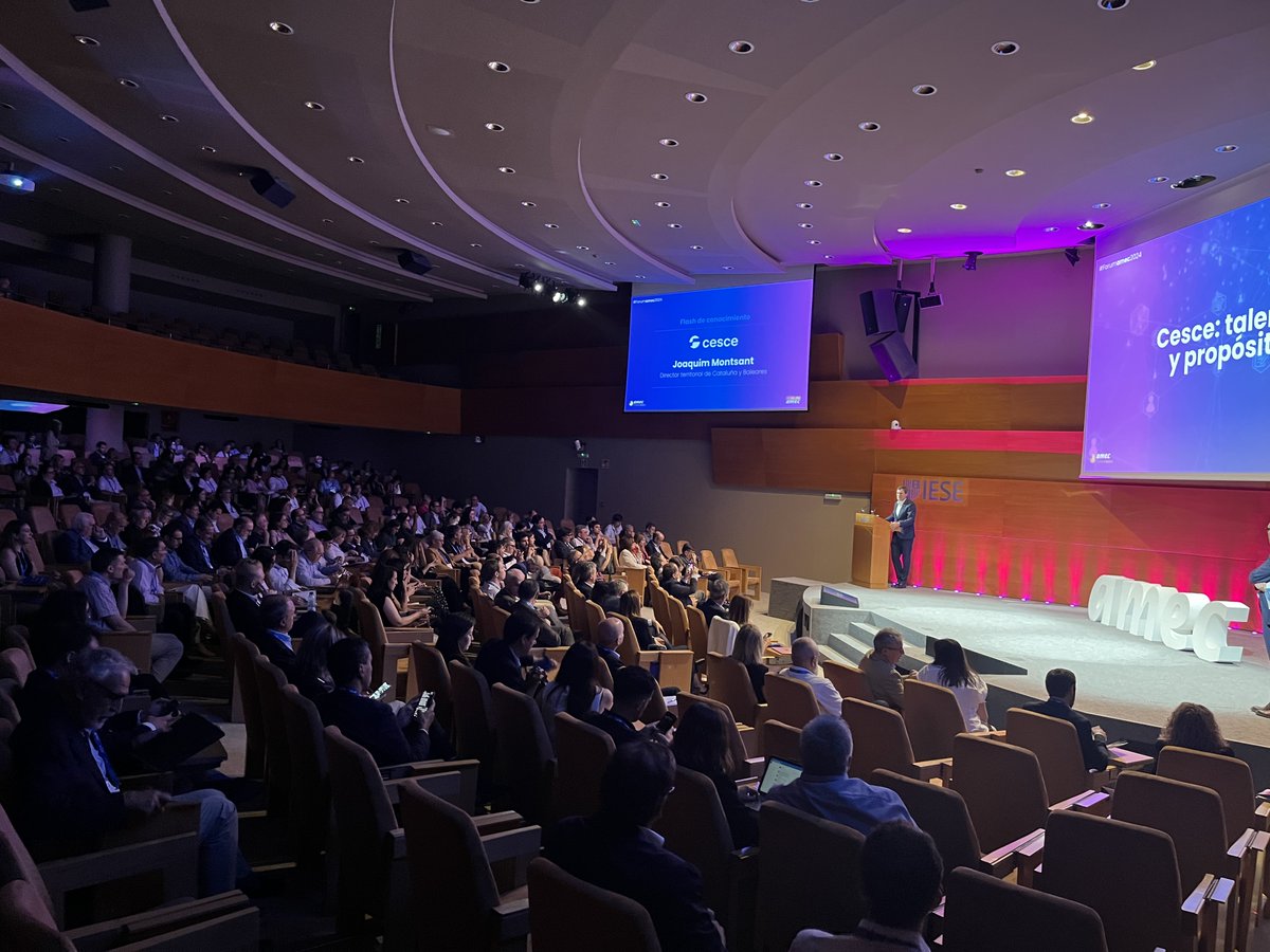 infinitum_digi's tweet photo. 🤩 ¡Hoy estamos en el @iesebschool en el #ForumAMEC2024!

Como partners de @amec_asoc, en Infinitum Digital nos hace especial ilusión aportar nuestra experiencia en #TransformaciónDigital para potenciar la innovación y la competitividad en el sector industrial.

¡Enhorabuena! 🙌 https://t.co/CA75ULXZyU