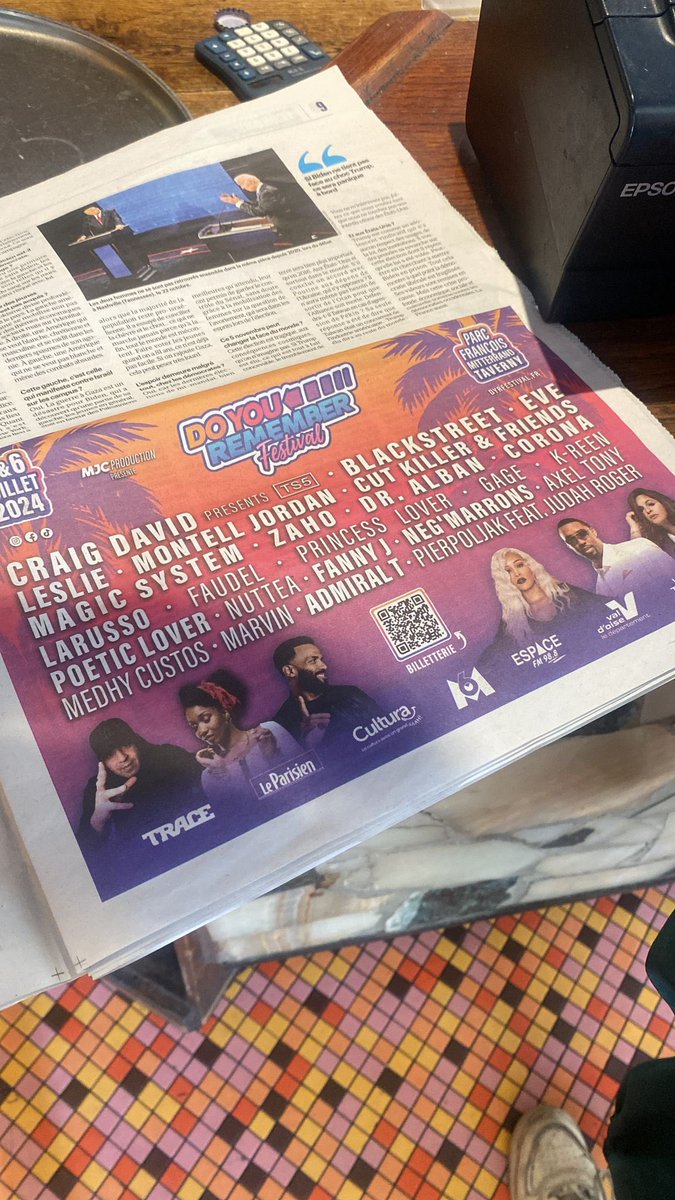 Merci <a href="/LeParisien_75/">Le Parisien | Paris</a> 🙂

#DoYouRememberFestival