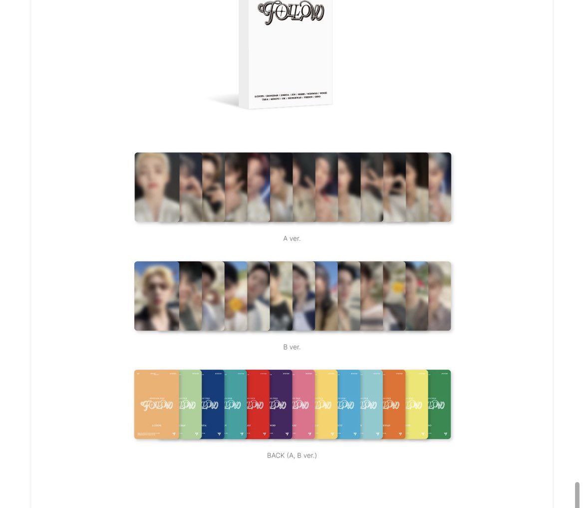 notairwreka's tweet photo. wts lfb svt ph help rt
Seventeen Follow Digicode
₱400 memset
— secured
— x sensi, impatient
— semi-feta
— dp: 200/set july 15 ; rembal july 20
— a+b pairing, b/c can mine alone
a. sc mh
b. sk dn
c. jn
reply / dm mine + mem to claim ~ https://t.co/rrvNZHw3Nm