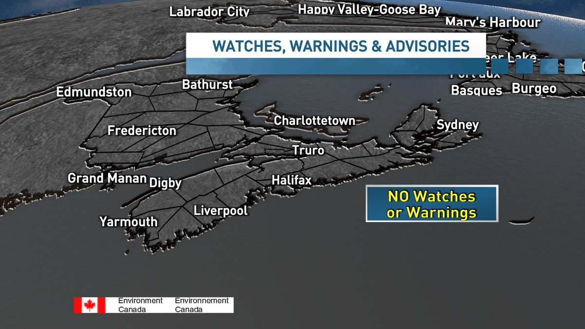 tsimpkin's tweet image. There are no watches or warnings from ECCC right now.  There are thunderstorms out there that are producing lightning as well has heavy rain. T-storms remain in the forecast today/evening. Stay weather aware today. Heavy rain is no fun to drive in. #nbstorm #nsstorm #peistorm