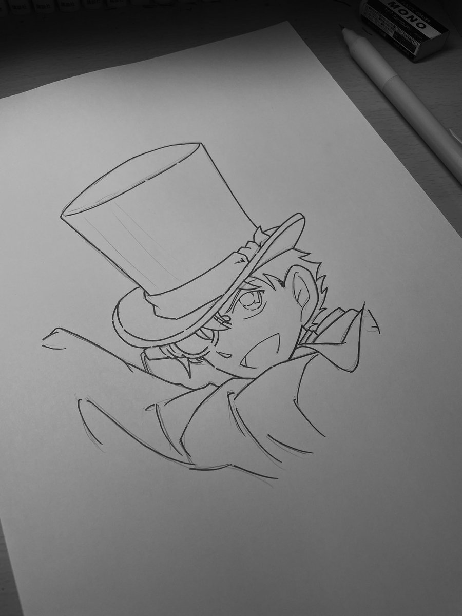 SHOU78374996's tweet photo. 怪盗キッド https://t.co/SpvEmCifT5