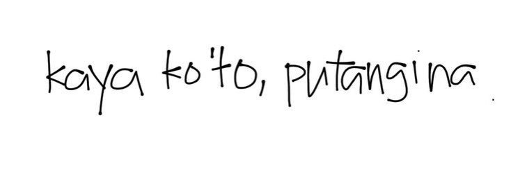 kaya ko talaga promise