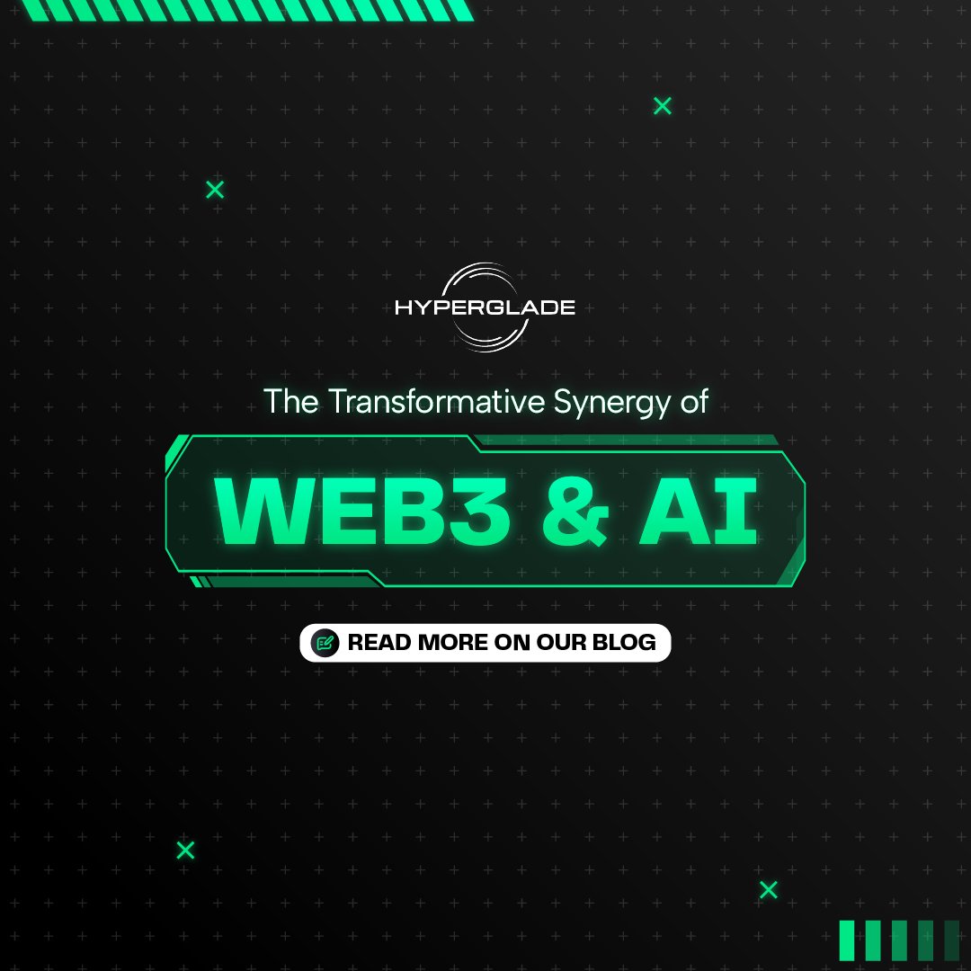 hyperglade's tweet image. AI &amp;amp; blockchain: A game-changer! Transforming industries w/ secure data &amp;amp; smarter processes for a new era of efficiency &amp;amp; security. #blockchain #hyperglade #web3 #AI  #futureoftech #innovation
