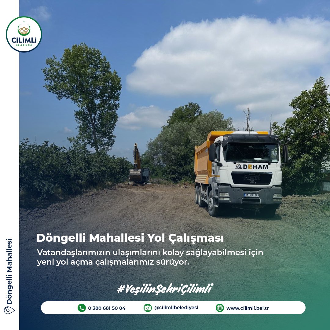 cilimlibelediye's tweet photo. 📍Döngelli mahallemizde yol açma çalışması hızla devam ediyor... 🚧 #çilimli #hizmet https://t.co/quWWHfv9wq