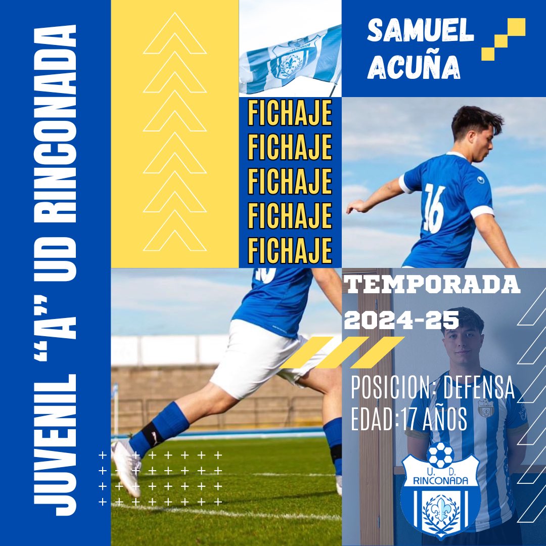 💙 ¡¡JUVENIL “A” TEMPORADA 24-25!!

🙌🏻 Juani y Samu son las 2 primeras incorporaciones en nuestro Juvenil “A”. Ademas comenzaran la pretemporada con el primer equipo.

#unsueñoporcumplir