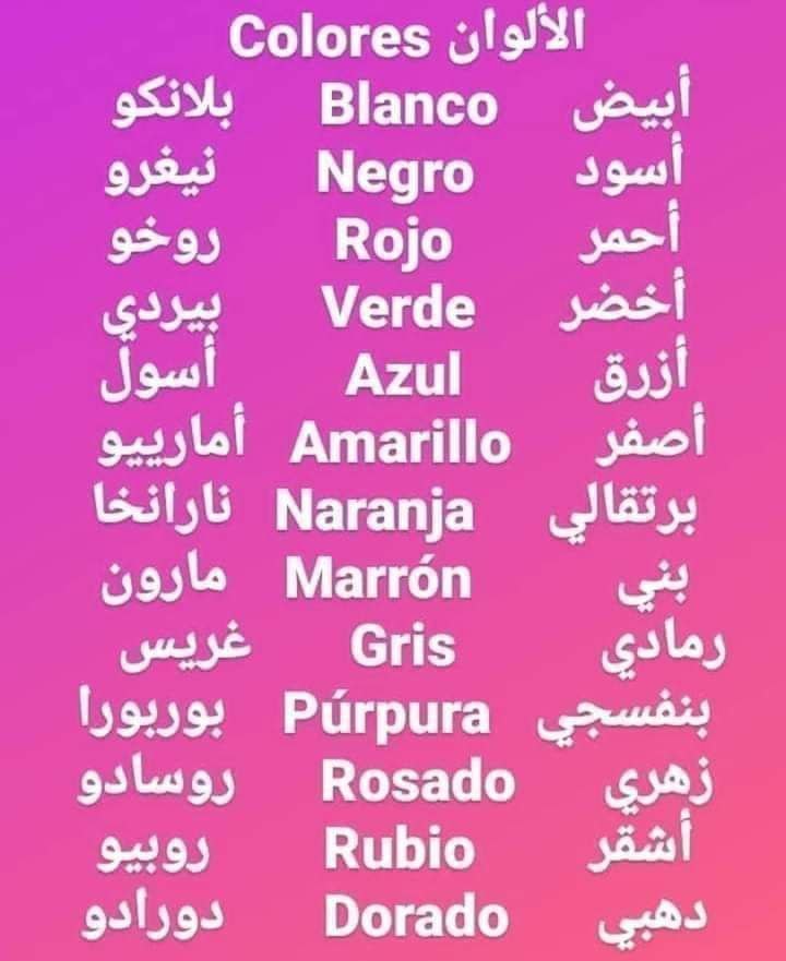 Learn Spanish🇪🇸 - تعلم الإسبانية tweet media