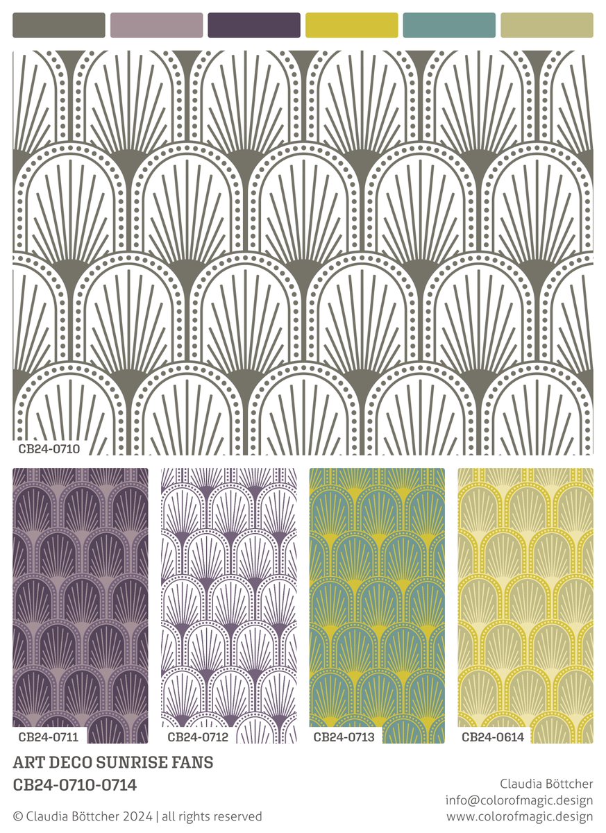 claudiaboe's tweet image. 🦚 ​Another design from my new collection for wallpaper. Now available for licensing.
 #wallpaperdesign #availableforlicensing #artdecoinspired #colorofmagic