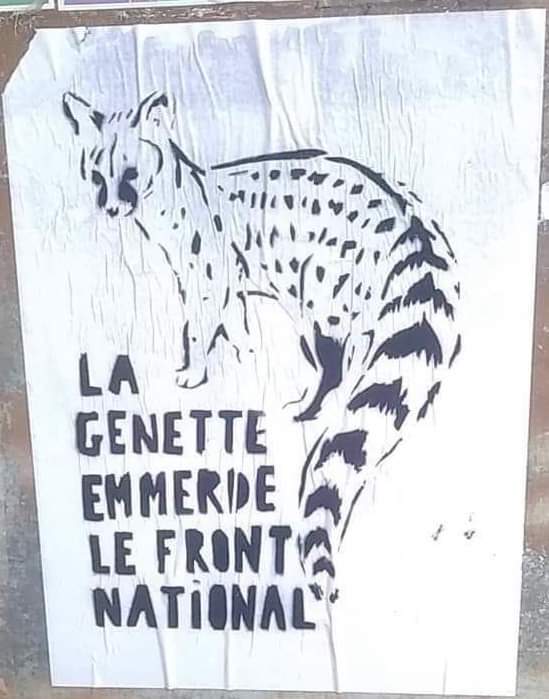 La genette 
emmerde
Le Front national