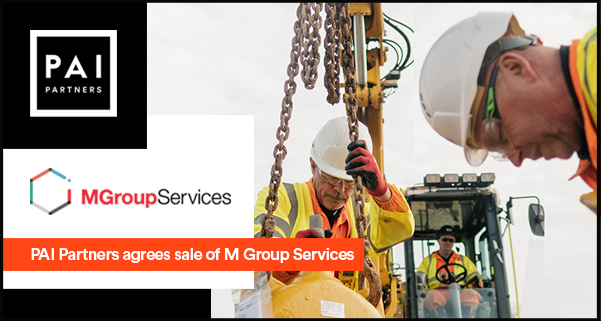 PAIpartners's tweet photo. PAI is delighted to announce its agreement to sell M Group Services, a leading provider of essential infrastructure services and solutions for clients across the transport, energy, water and telecoms sectors in the UK &amp; Ireland, to CVC Capital Partners https://t.co/rJEghG3paw https://t.co/OiqPGlOmUS