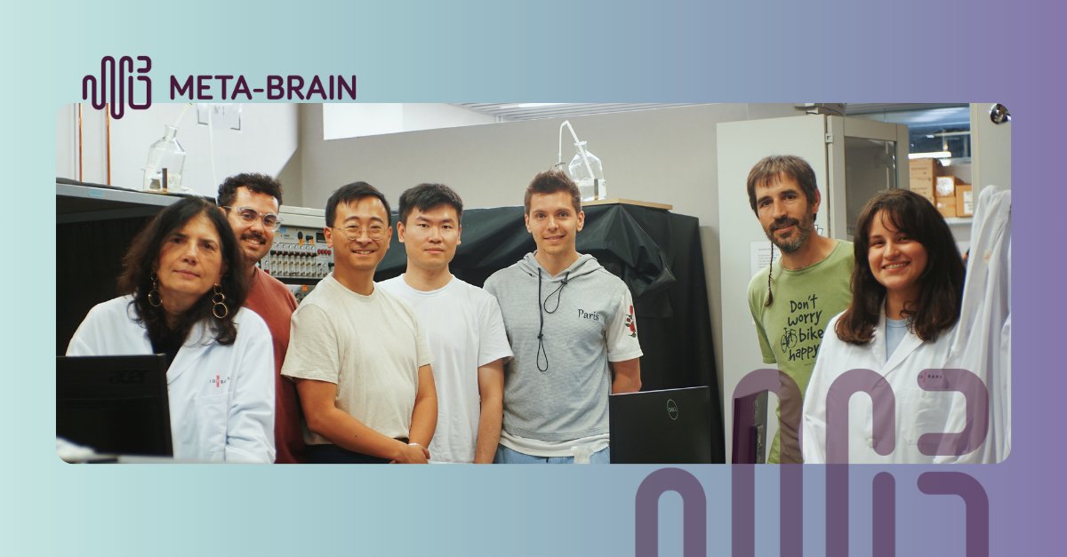 META-BRAIN (@metabrain_eu) on Twitter photo 🔬#metabrain_eu researchers from <a href="/ETH/">ETH Zürich</a>, <a href="/imb_cnm/">IMB-CNM-CSIC</a> (<a href="/CIBER_ISCIII/">CIBER ISCIII</a>), and <a href="/idibaps/">IDIBAPS</a> met in Barcelona for for initial experiments on magnetoelectric nanoarchitectures, part of META-BRAIN's innovative approach to control brain activity for therapy.
🧠#Neurotechnology #nanoarchitectures 🔬#metabrain_eu researchers from <a href="/ETH/">ETH Zürich</a>, <a href="/imb_cnm/">IMB-CNM-CSIC</a> (<a href="/CIBER_ISCIII/">CIBER ISCIII</a>), and <a href="/idibaps/">IDIBAPS</a> met in Barcelona for for initial experiments on magnetoelectric nanoarchitectures, part of META-BRAIN's innovative approach to control brain activity for therapy.
🧠#Neurotechnology #nanoarchitectures
