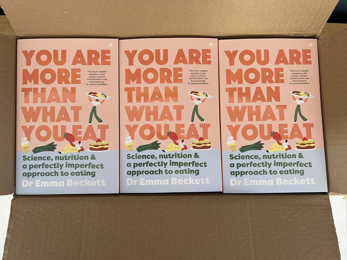 DrEmmaBeckett's tweet image. Books! Books by me! 
That’s a feeling.