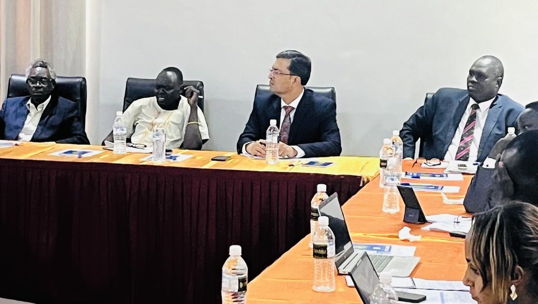 FirasbinRaad's tweet photo. Enjoyed a Human Capital Workshop discussion with key officials & partners in #SouthSudan. Investing in the education, health and social protection of children & youth is a key driver of long-term economic growth #HumanCapitalProject https://t.co/trl5XKBnXa