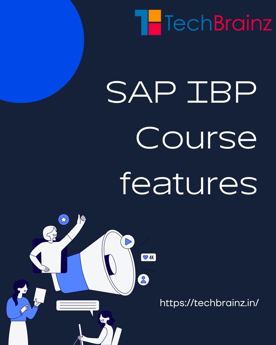 tech_brainz's tweet image. 🌟 Discover the power of our SAP IBP Course Features💼
#SAPIBP #CourseFeatures #SupplyChainManagement #techbrainz
Visit Us : techbrainz.in
Contact Us: +91 9538345567