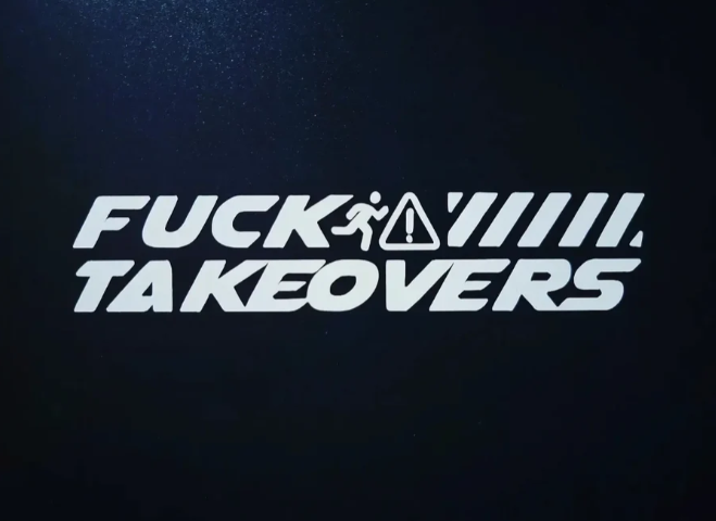 Street takeovers put a bad rep to the car scene, its time they stop. Spread the word and discourage them with this decal! 

🛒: streetanimalscrew.com/collections/st…

#streetanimalscrew #carenthusiast #carguy #carlifestyle #carcrew #streetwear #carapparel