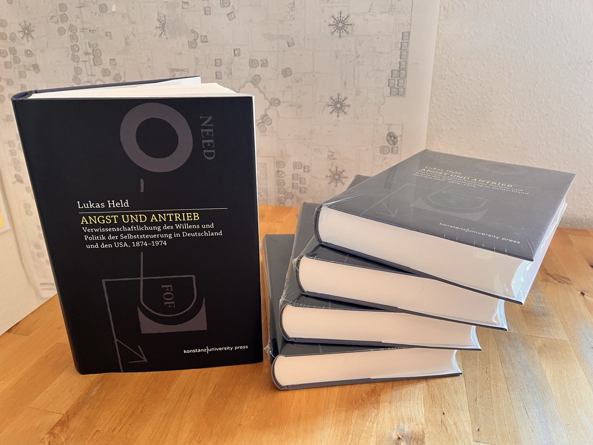 Es ist da! „Angst und Antrieb“ ist gestern beim <a href="/WallsteinVerlag/">Wallstein Verlag</a> erschienen. Freue mich.

Dank Schweizerischen Nationalfonds ein Open Access Buch: wallstein-verlag.de/9783835391703-… 

Gedruckt ist’s natürlich schöner.