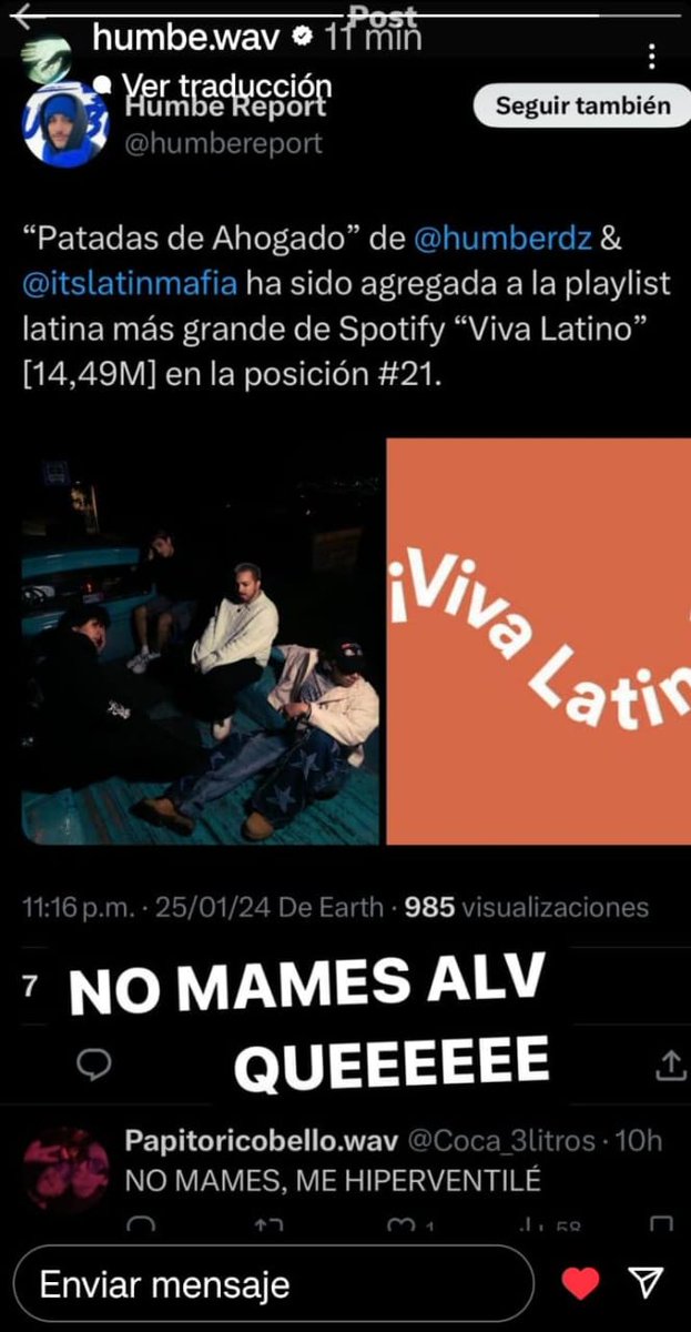 LaOGKOS's tweet image. Mini Hilo de mis interacciones con mis favs (Para el recuerdo)