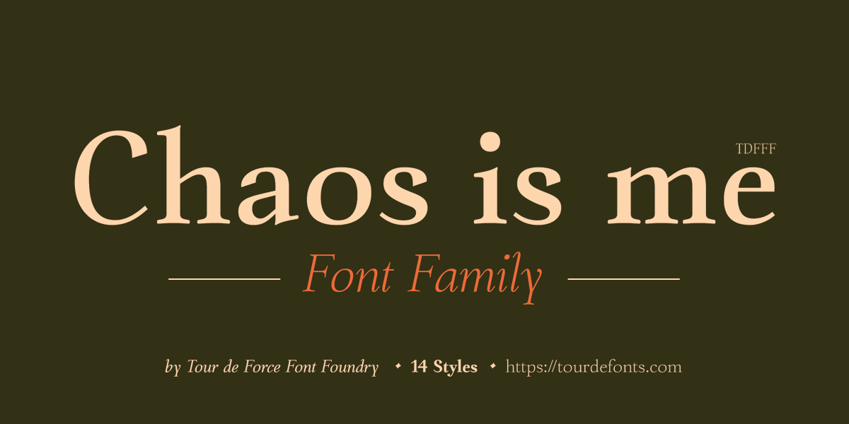 Tour de Force Font Foundry tweet media