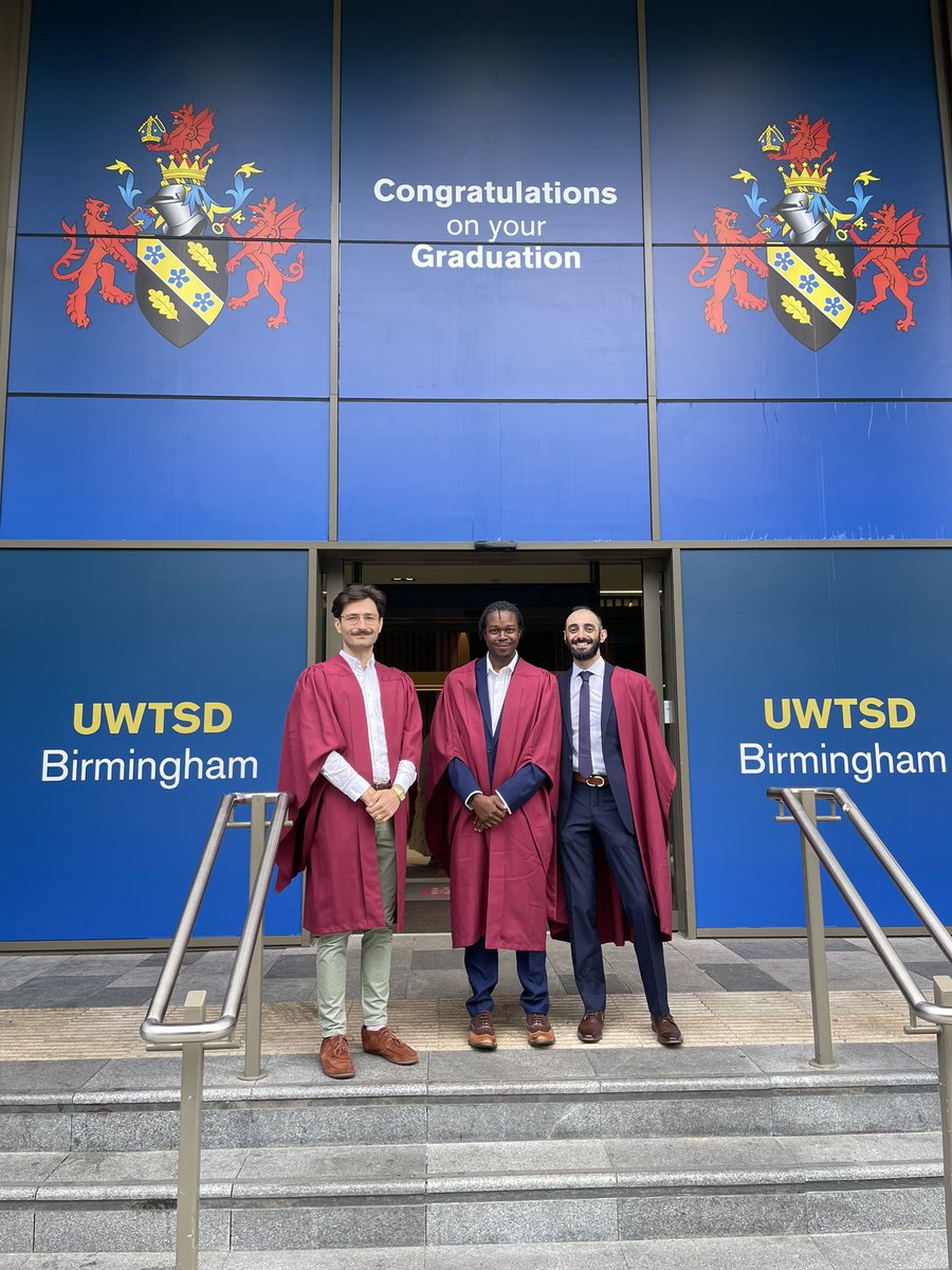The stage is set for today's UWTSD Birmingham Graduation Ceremonies! We  can't wait to celebrate with you all! @UWTSDBirmingham #UWTSDGraduation2024  #Graduation2024